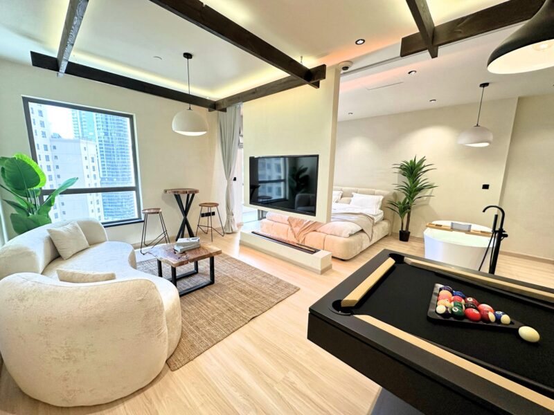 Studio luxueux et unique à vendre à Jumeirah Beach Residence